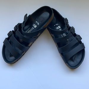 Birkenstock Delmas 4 strap black sandal 9-9.5